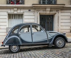 2CV Citroën car by StevenK/shutterstock