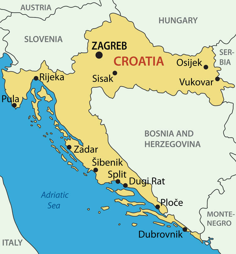 Croatiamap By Pavalena 2 