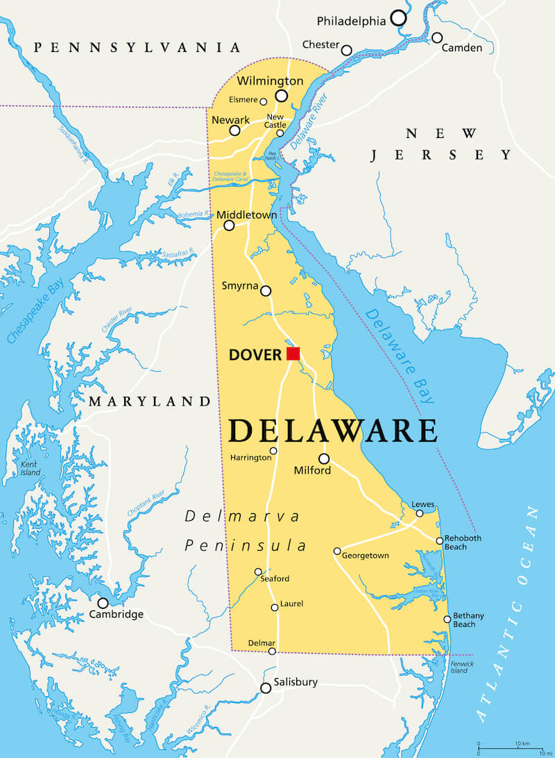 delaware map