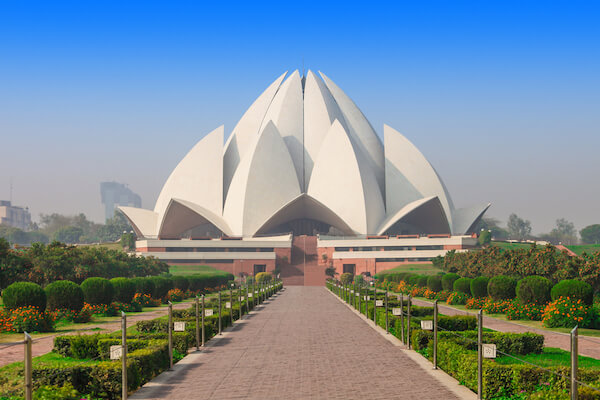 India lotus temple