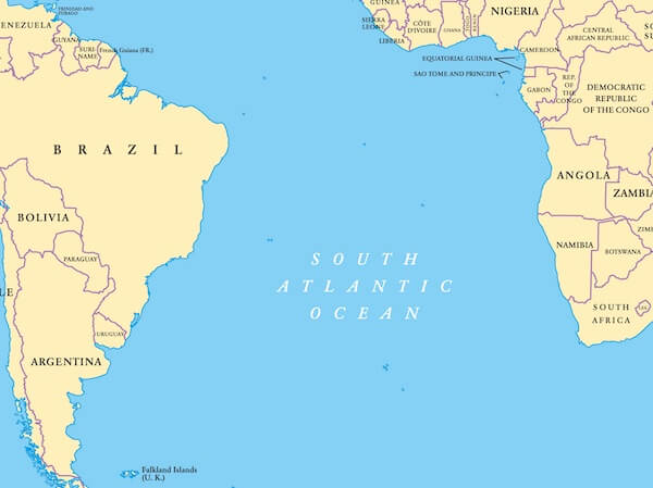 south atlantic ocean