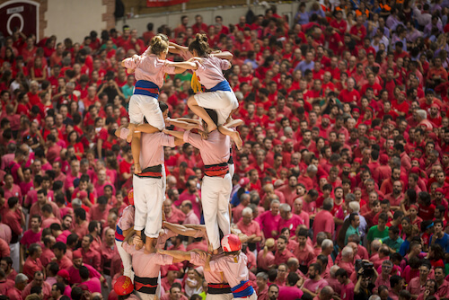 Tarragona Human Tower Competition - David Ortega Baglietto