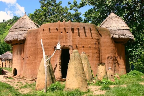 togo traditional mudhouse