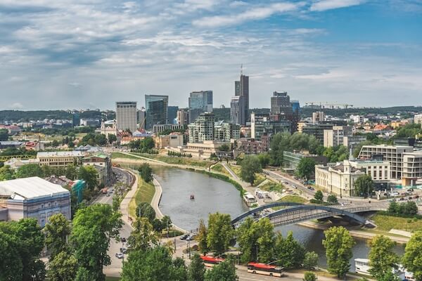 vilnius cityscape michele ursi