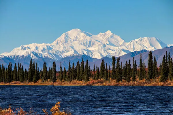 Mount Denali is the highest mountain in North America