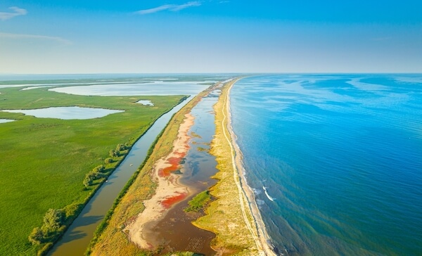 black sea danube delta