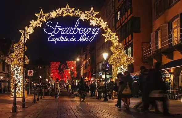 Christmas Decorations in Strasbourg/France