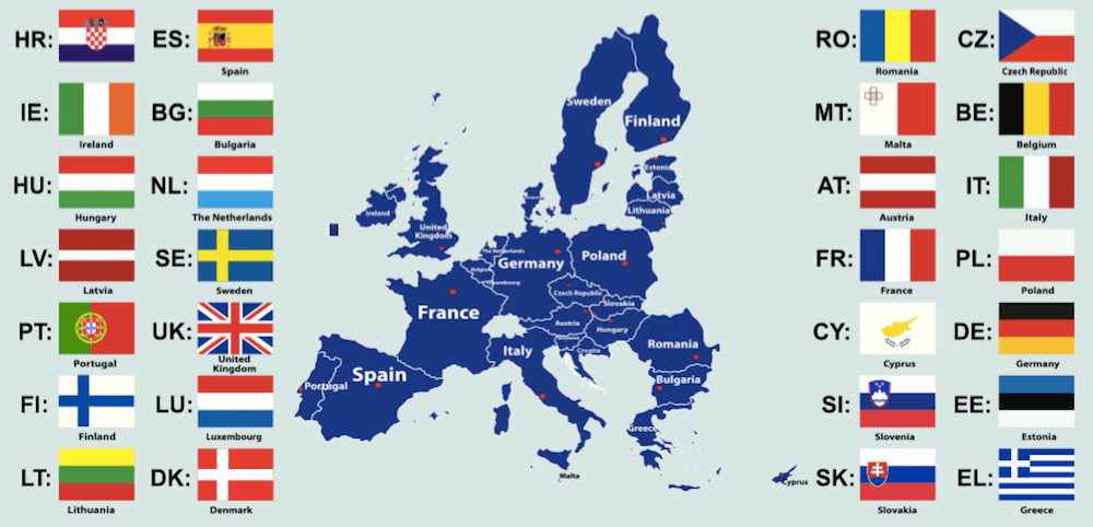 European Union countries - image by TetianaYurchenko/shutterstock.com