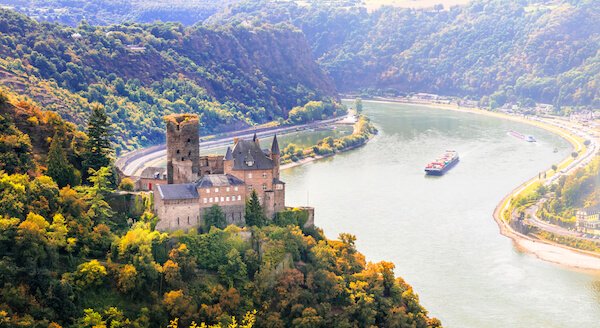 germany rhein katz castle