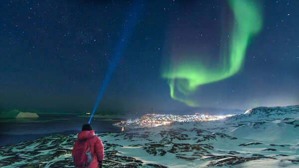 aurora borealis greenland