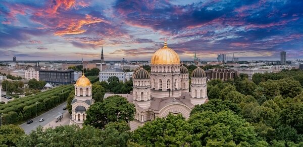 latvia riga orthodox cathedral