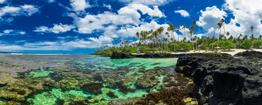 Coral reef on Upolu/Samoa