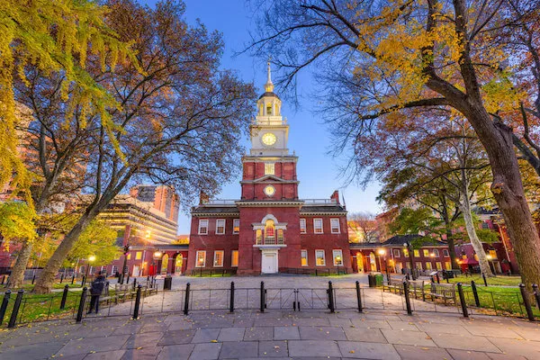 Independence Hall in Philadelphia